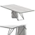 Modern Dining Table: Noah 3D model small image 2