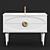 Modern Opadiris Ibiza 120 Sideboard 3D model small image 3