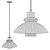Staccato Large Pendant Light 3D model small image 2