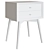 Elegant Woodsoft Bedside Table 3D model small image 2