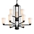 Elegant Sienna Chandelier 3D model small image 1