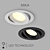 Title: Sleek and Efficient: OM Mika Ceiling Lights 3D model small image 1