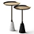 Elegant Celeste Side Table - Limited Edition 3D model small image 1