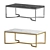 Elegant WEST SIDE Coffee Table 3D model small image 2