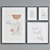 Abstract Faces Picture Frame Set 3D model small image 5