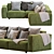 Modern Hills Sofa 2013 3D model small image 5