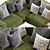 Modern Hills Sofa 2013 3D model small image 6