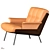 Modern Minotti Daiki Indoor Armchair 3D model small image 3
