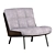 Modern Minotti Daiki Indoor Armchair 3D model small image 5