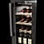 Bosch Wine Cabinet: Sleek Storage 3D model small image 3