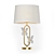 Whimsical Mariposa Table Lamp: Glamour meets elegance 3D model small image 2