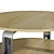 Elegant Oak Veneer Coffee Table 3D model small image 4