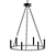 Elegant Tunstall Chandelier 3D model small image 1