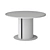 Modern Bauhaus Steel Dining Table 3D model small image 5