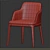 Poliform Grace Chair: Stylish and Comfortable 3D model small image 3