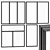 Elegant Stained Glass Panes | Editable Size | 2 Colors 3D model small image 6