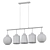 Modern Glass Pendant Light 3D model small image 2