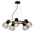 Modern Loft Style Pendant Chandelier 3D model small image 1