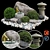 Zen Oasis Tsukubai Rock Garden 3D model small image 7