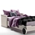 Kid's Car Bed Set 3D model small image 6