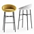 Blossom Bar Stool 3D model small image 2