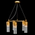 Modern Pendant Light FR5050PL-05BS 3D model small image 2