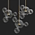 Ethereal Bubble B Chandelier 3D model small image 1