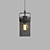 Sleek Odeon Kavis Pendant 3D model small image 3