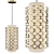 Sleek Parker Pendant Light 3D model small image 1