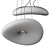 Vintage Style Pendant Lamp Stilnovo 3D model small image 2