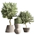 Modern Indoor Plant Stand 32 3D model small image 3