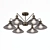 Lofti Collection: Lumion Ludacris Chandelier 3D model small image 1