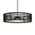 Bennett 6-Light Chandelier 3D model small image 1