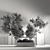 Indoor Bonsai Set: Natural Elegance 3D model small image 7