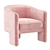 Fairfax Velvet Sculptural Chair 3D model small image 1