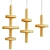 Bronze Metal & Marble Pendant Lights 3D model small image 2