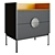 Modern Yellow Sideboard by BraginDesign 3D model small image 2