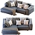Hills_Sofa 2013: Stylish and Spacious Modern Couch 3D model small image 2