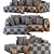 Hills_Sofa 2013: Stylish and Spacious Modern Couch 3D model small image 7