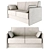 Truman Sofa Bed 3D model small image 1