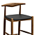 Sleek Metal Bar Stool 3D model small image 2