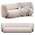 FermLiving Rico 4 Seater Sofa 3D model small image 2