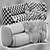 FermLiving Rico 4 Seater Sofa 3D model small image 6