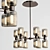 Elegant Jamy Chandelier 3D model small image 2