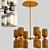 Elegant Jamy Chandelier 3D model small image 3