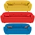 Egoitaliano Bepop Fabric Sofa 3D model small image 2