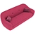 Egoitaliano Bepop Fabric Sofa 3D model small image 3