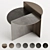 Urban Alchemy Rivet Side Table 3D model small image 9