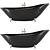 Luxury Ferrano Italian Marble Bathtub 3D model small image 4