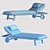 Luxurious Tellaro Sun Lounger: Unwind in Style 3D model small image 6